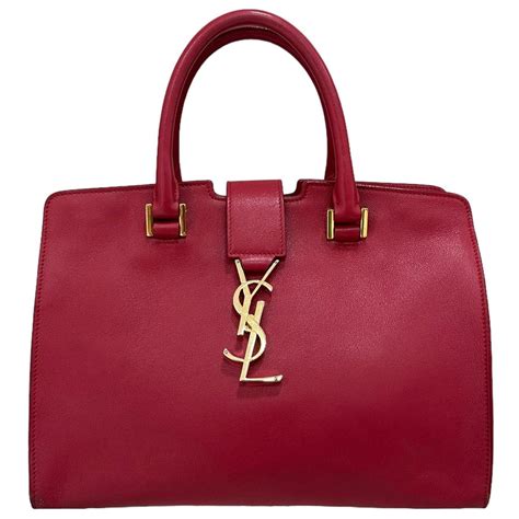 yves saint laurent borsa rossa|ysl borse donna.